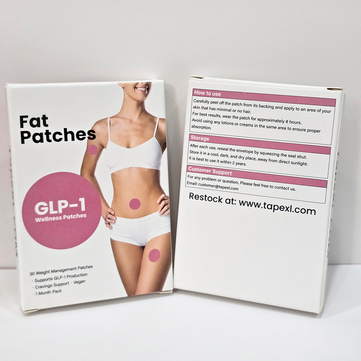 GLP-1 Patches with Cinnamon, Chromium, L Glutamine, Berberine, and Pom – Tape XL