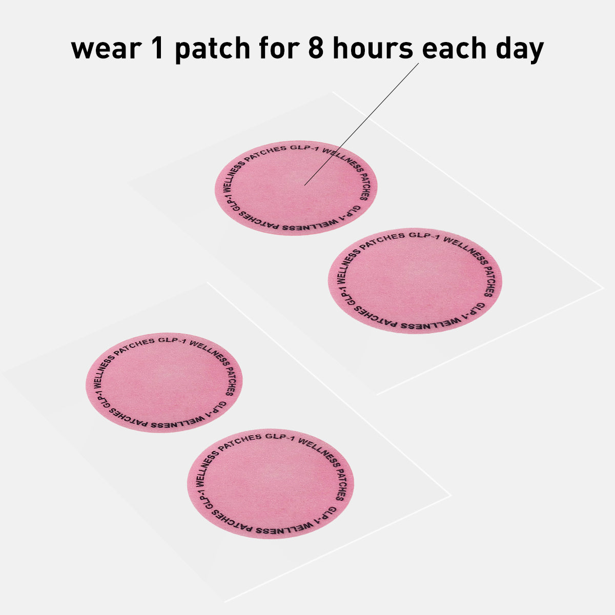 GLP-1 Patches with Cinnamon, Chromium, L Glutamine, Berberine, and Pom – Tape XL