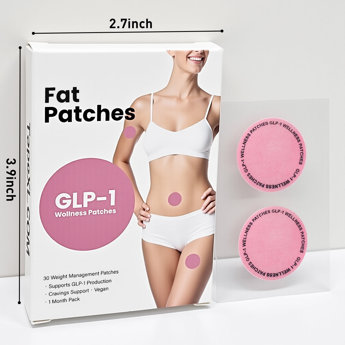 GLP-1 Patches with Cinnamon, Chromium, L Glutamine, Berberine,  and Pomegranate