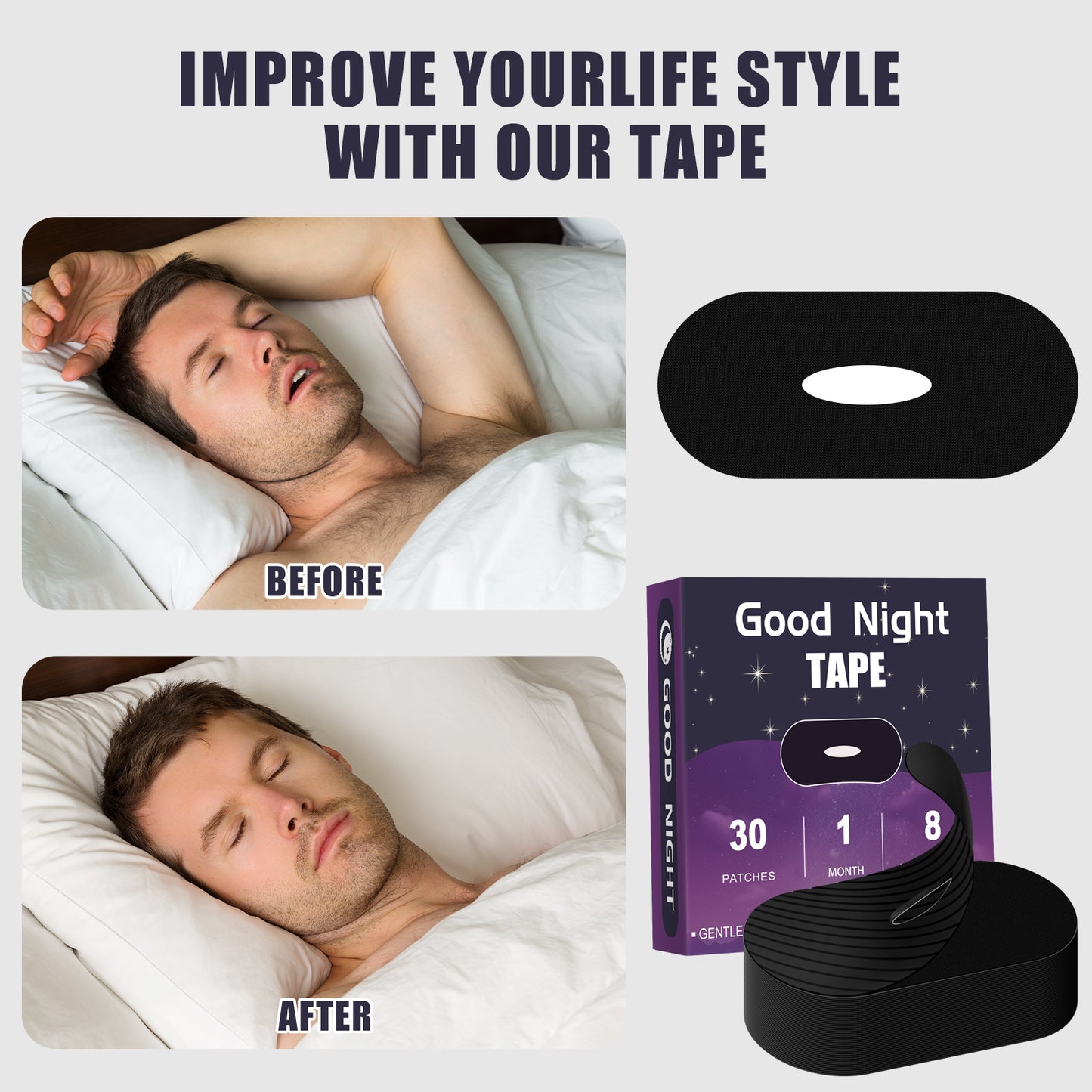 Good Night Mouth Tape
